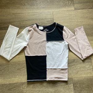 Hollister baby tee must have collection long sleeve size: medium great condition
